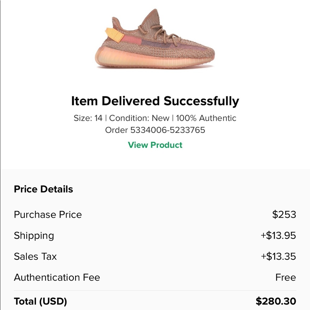Adidas yeezy v2 “clay”